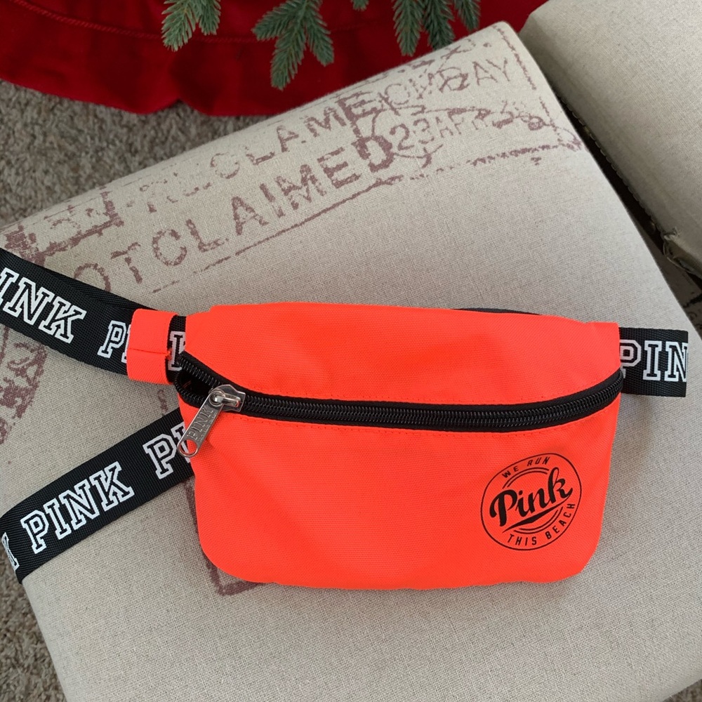 neon PINK fannypack